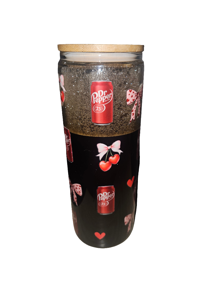 LIVE customized 25oz glass snowglobe