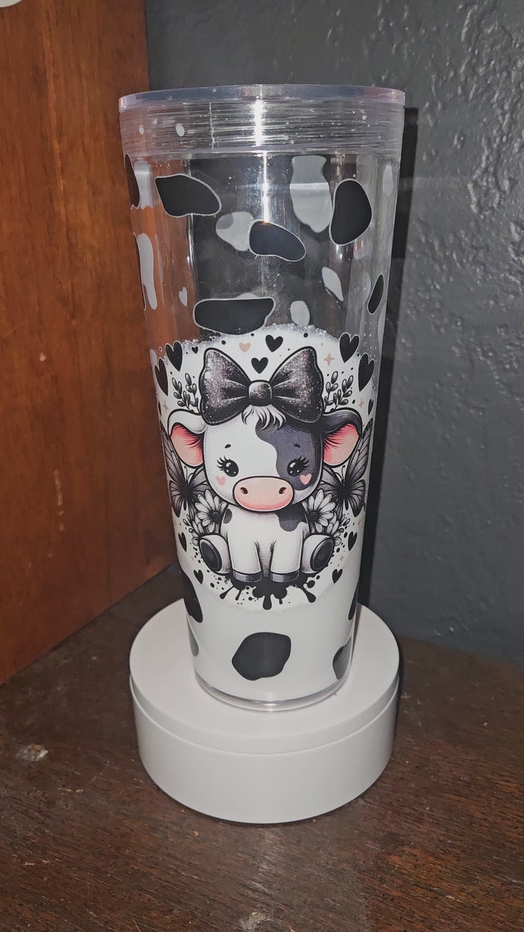 24 oz milk snowglobe