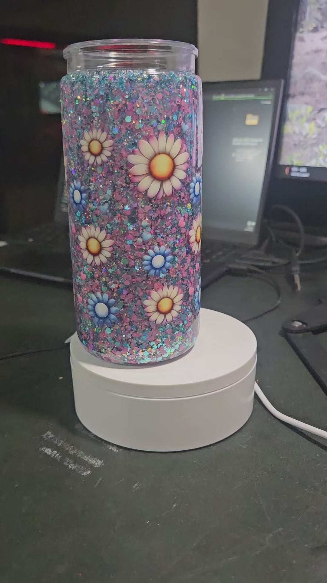 20oz elephant snowglobe