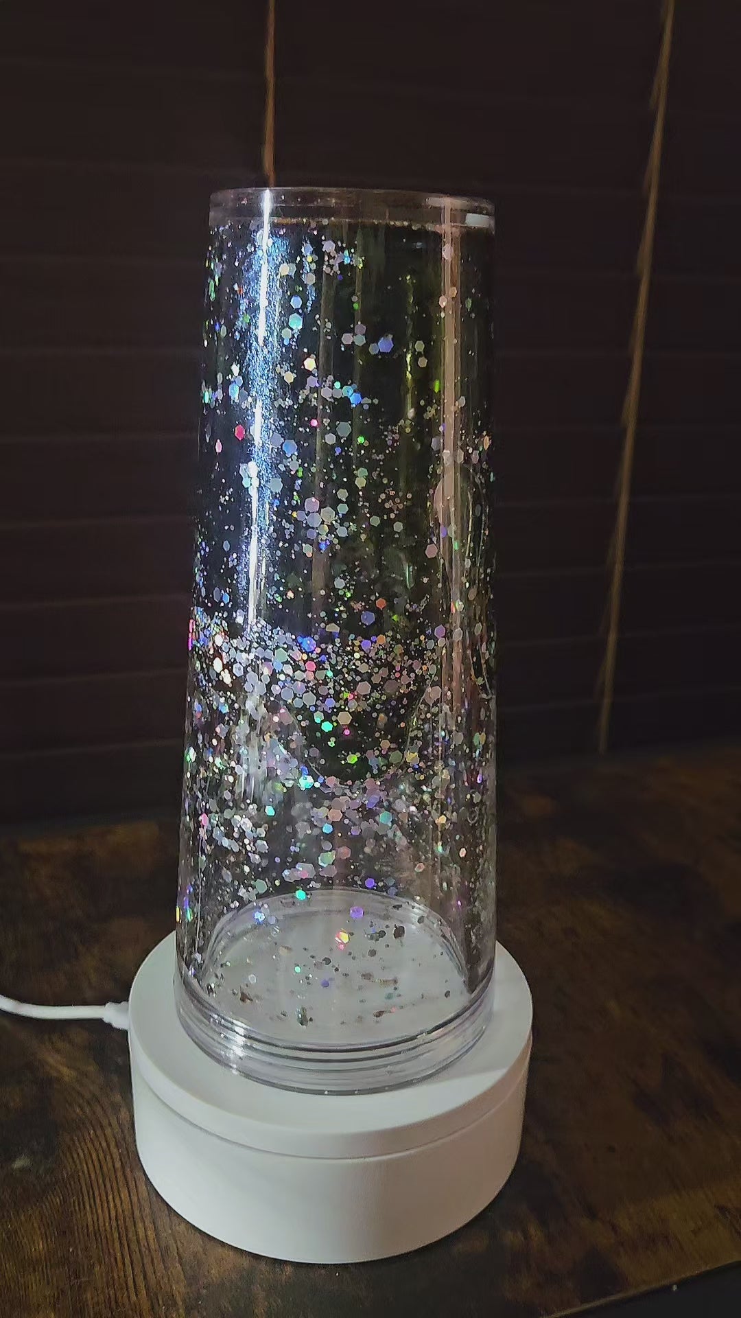 24oz snowglobe (choose whatever uvdtf wrap you'd like)