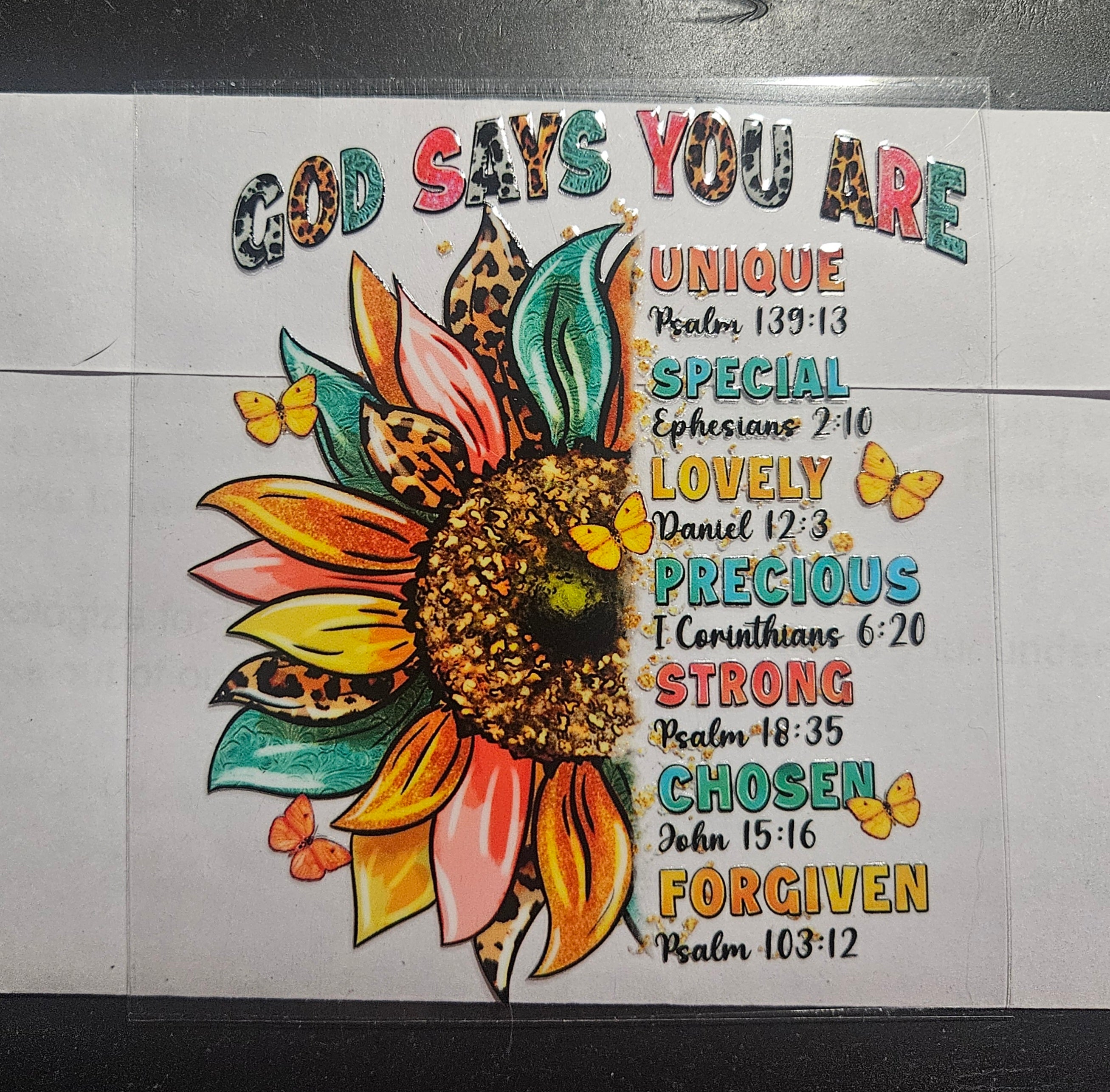God says you are