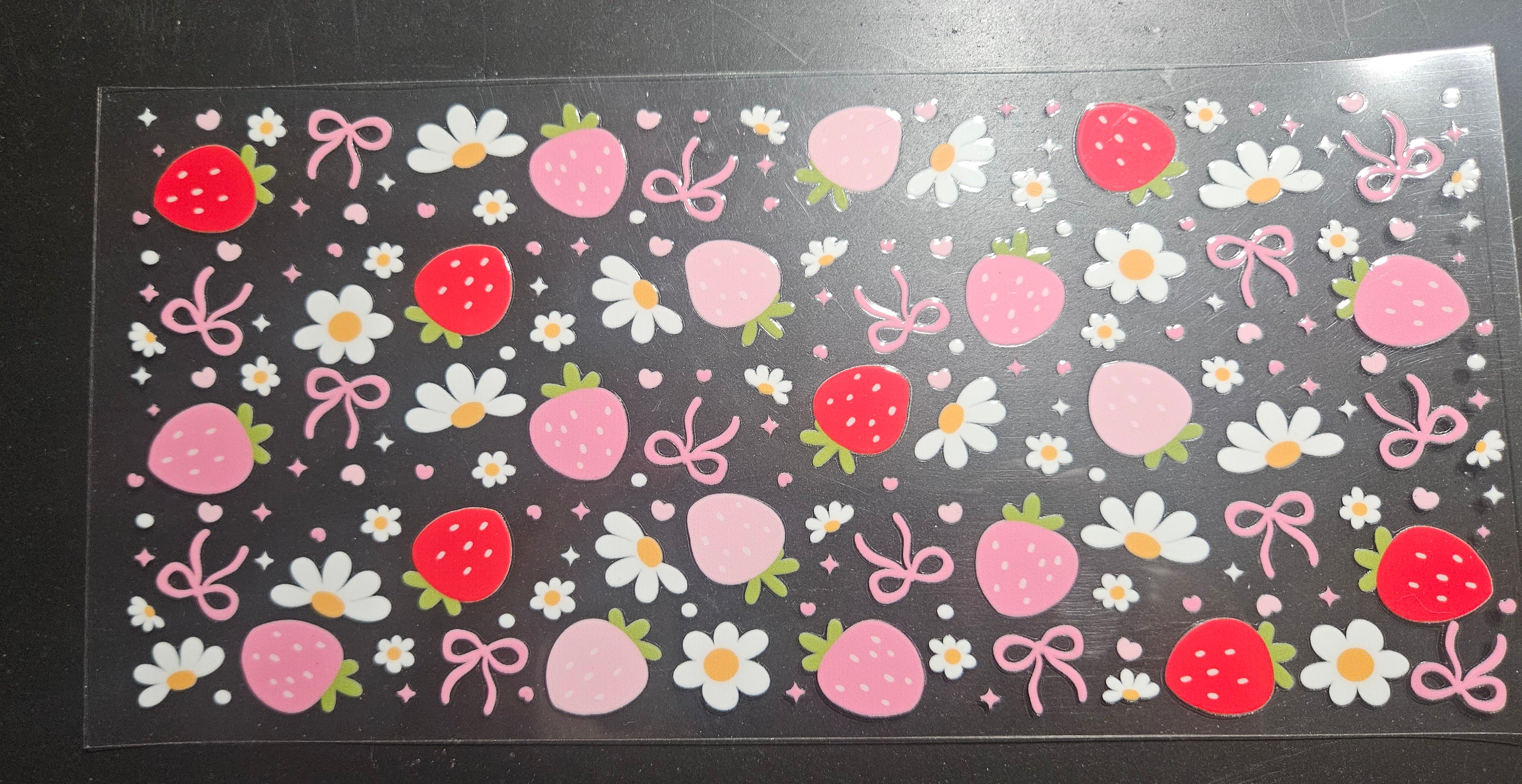 Berries bows and flowers