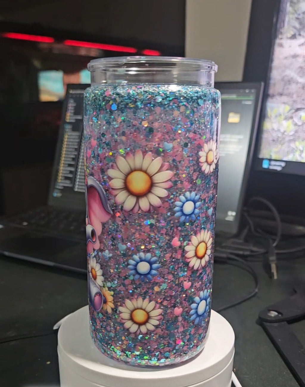 20oz elephant snowglobe