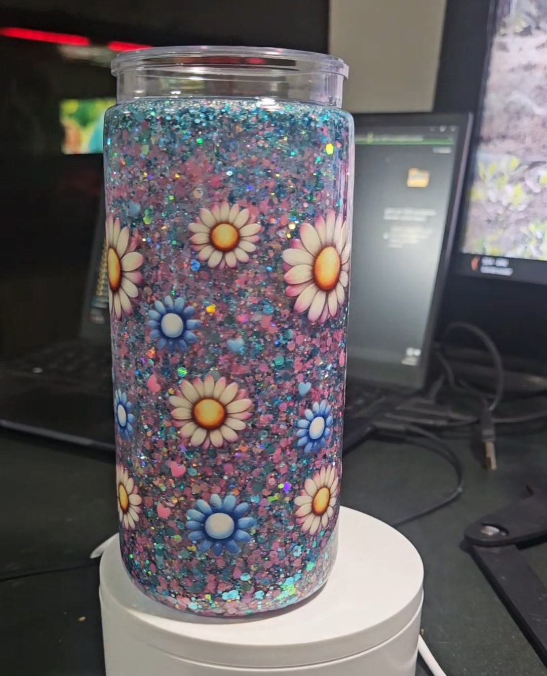 20oz elephant snowglobe